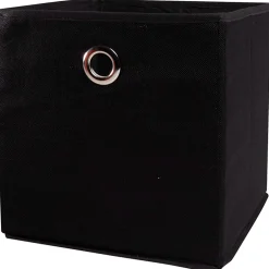 Rangement|Gifi Panier de rangement déco noir