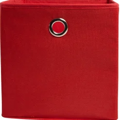 Rangement|Gifi Panier de rangement déco rouge