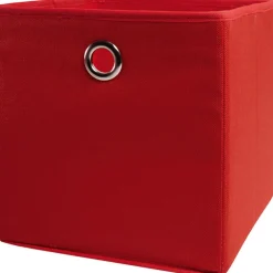 Rangement|Gifi Panier de rangement déco rouge