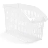 Rangement|Gifi Panier de rangement en plastique transparent 30x13xH.17,5cm