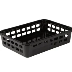 Rangement|Gifi Panier de rangement noir