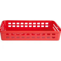 Rangement|Gifi Panier de rangement rouge