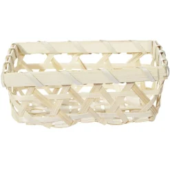 Rangement|Gifi Panier en bambou beige