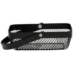 Rangement|Gifi Panier en métal noir ou blanc