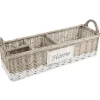 Rangement|Gifi Panier en osier naturel