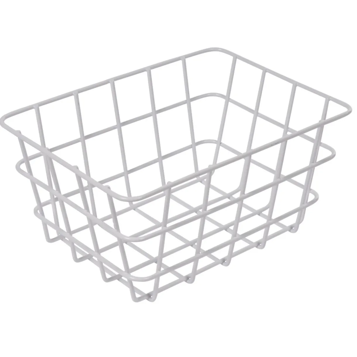 Entretien Du Linge|Gifi Panier métal filaire blanc