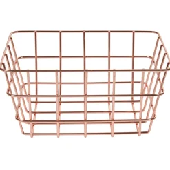 Entretien Du Linge|Gifi Panier métal filaire doré