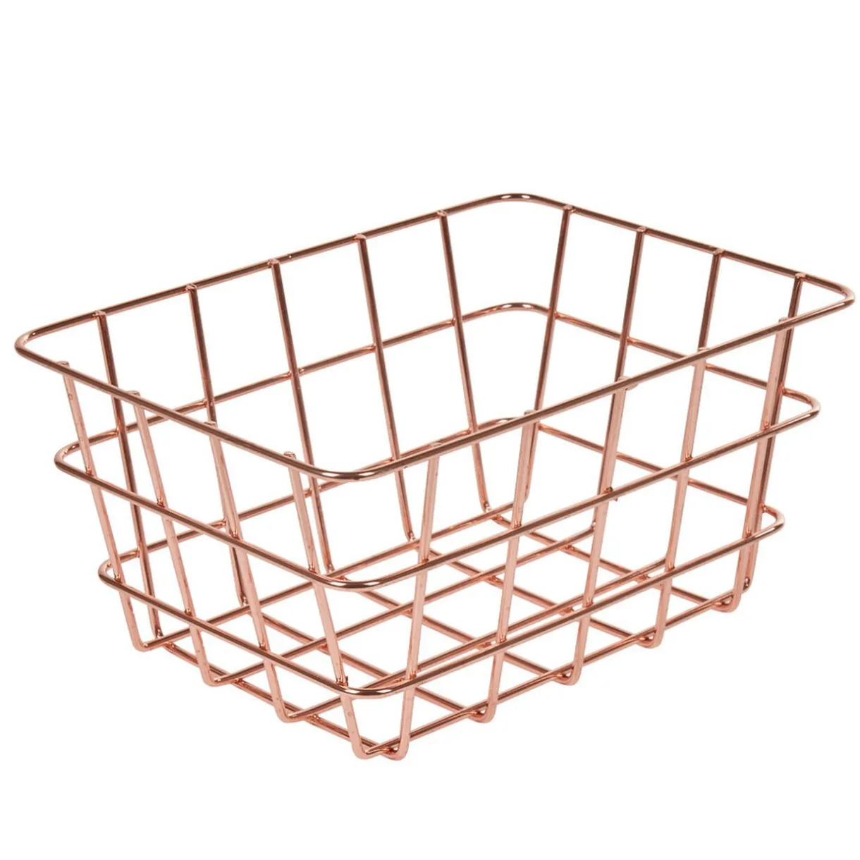 Entretien Du Linge|Gifi Panier métal filaire doré