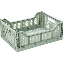 Rangement|Gifi Panier pliant plastique vert 15L