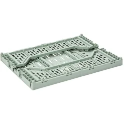 Rangement|Gifi Panier pliant plastique vert 15L