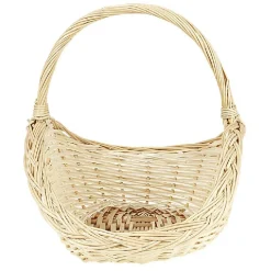 New Gifi Panier porte bûche osier petit modèle