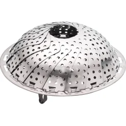 Panier vapeur réglable métal gris Ø28,5xH9,5cm^Gifi Discount