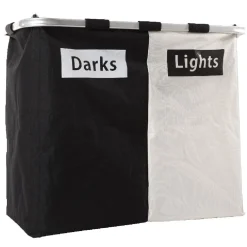 Rangement|Gifi Panière à linge 2 compartiments