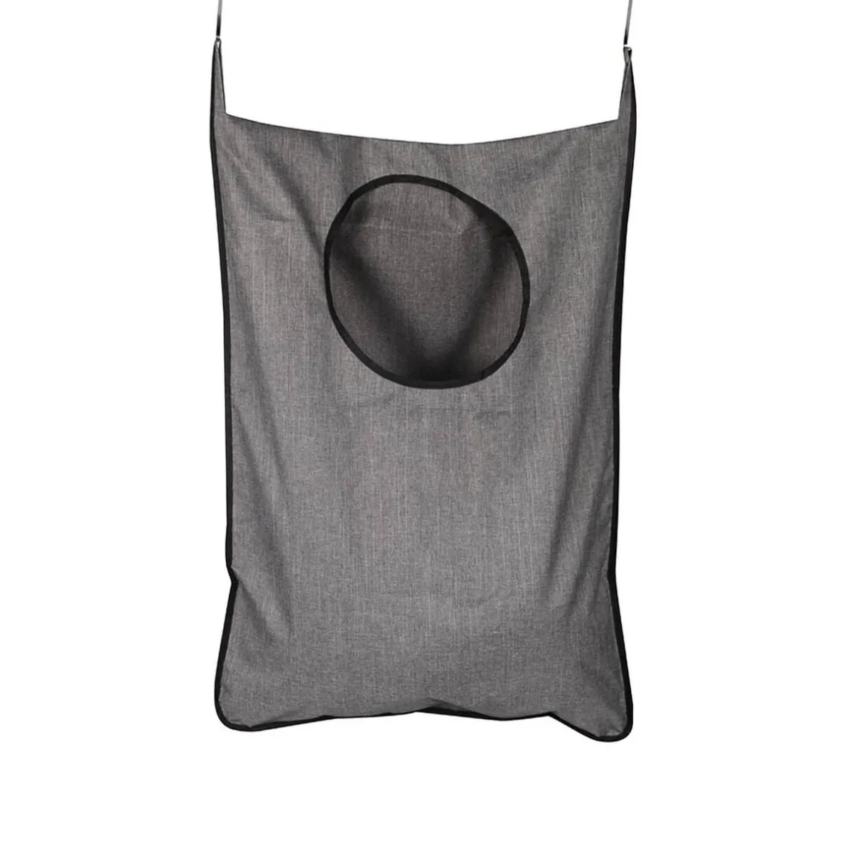 Entretien Du Linge|Gifi Panière à linge de porte grise