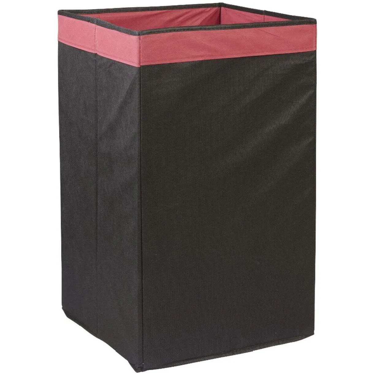 Entretien Du Linge|Gifi Panière à linge noir et rose