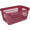 Entretien Du Linge|Gifi Panière à linge violette 40 L