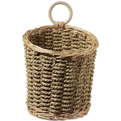 Rangement|Gifi Panière à suspendre osier marron