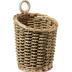 Rangement|Gifi Panière à suspendre osier marron