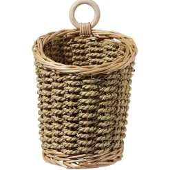 Rangement|Gifi Panière à suspendre osier marron