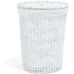 Rangement|Gifi Panière avec couvercle Cora MM