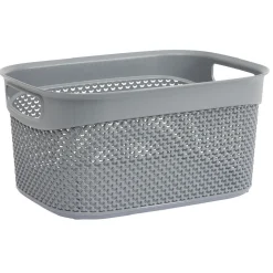 Entretien Du Linge|Gifi Panière avec poignée plastique ajouré 9L
