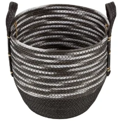 Rangement|Gifi Panière bicolore avec anse petit et grand modèle x2