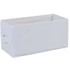 Rangement|Gifi Panière blanche rectangulaire Box Cube