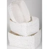 Rangement|Gifi Panière blanche tressée x3