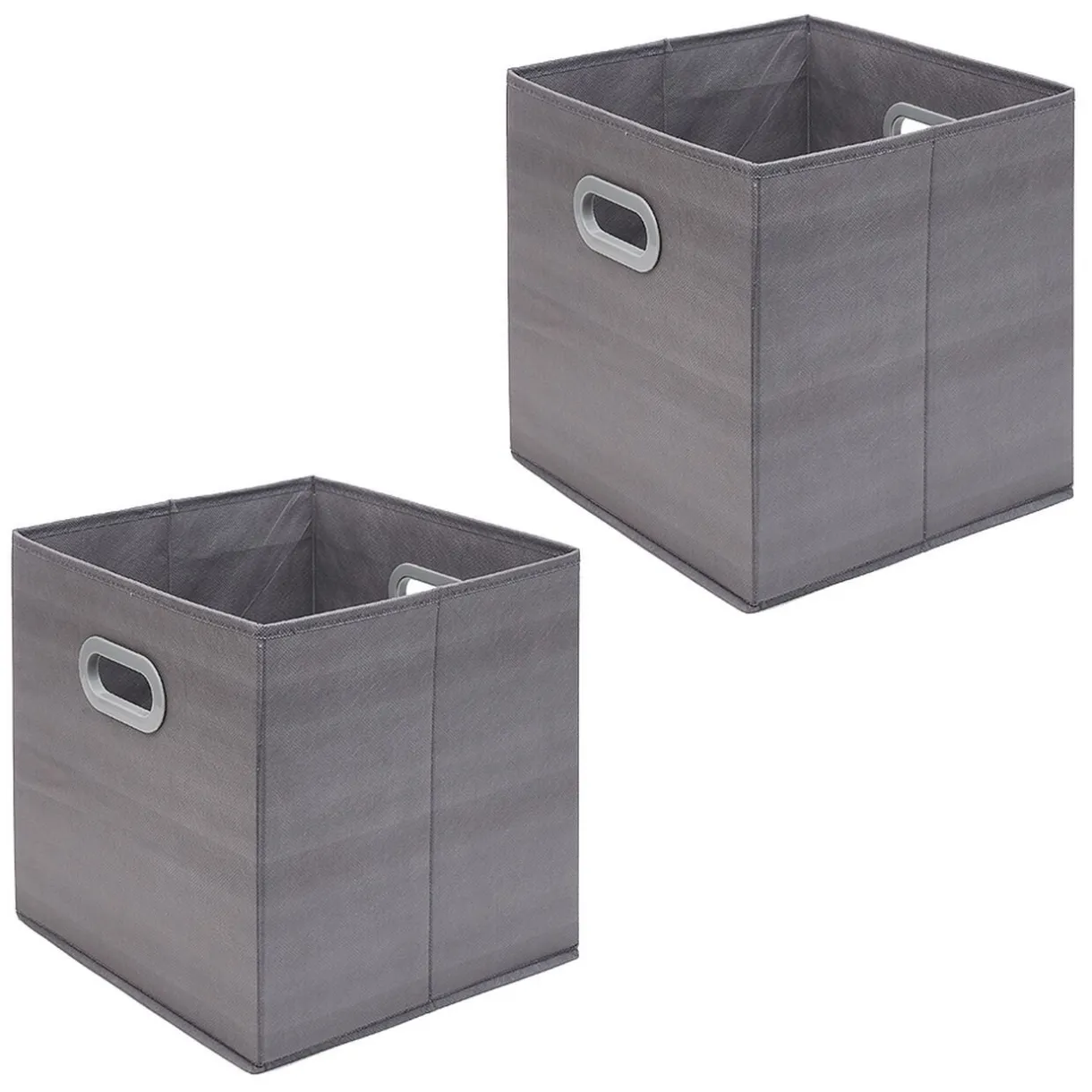 Rangement|Gifi Panière Box Cube en carton revêtement tissu x2