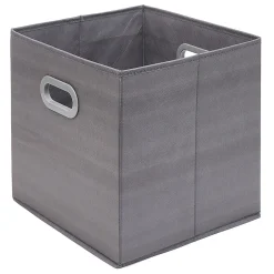 Rangement|Gifi Panière Box Cube en carton revêtement tissu x2