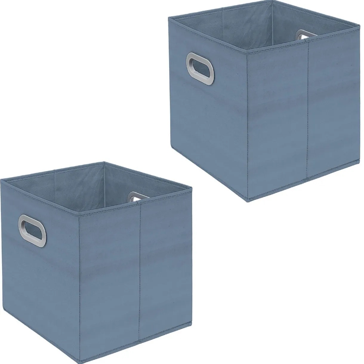Rangement|Gifi Panière Box Cube en carton revêtement tissu x2
