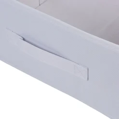 Rangement|Gifi Panière Box Cube 31x15x31cm blanc