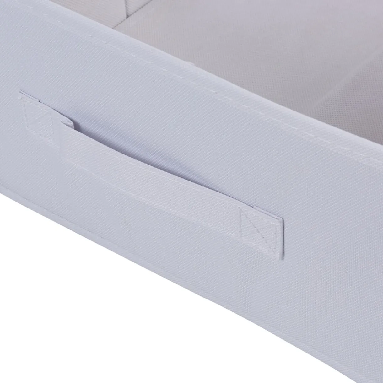 Rangement|Gifi Panière Box Cube 31x15x31cm blanc