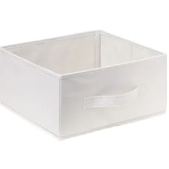 Rangement|Gifi Panière Box Cube 15x29x31cm blanc