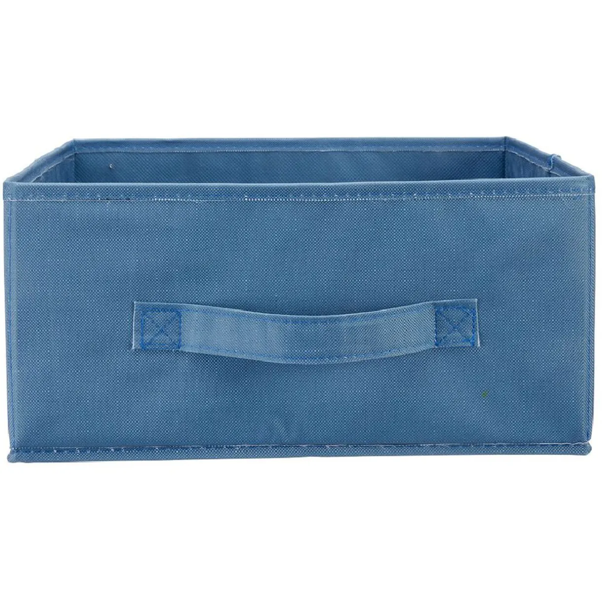 Rangement|Gifi Panière Box Cube 31x29x15cm bleu