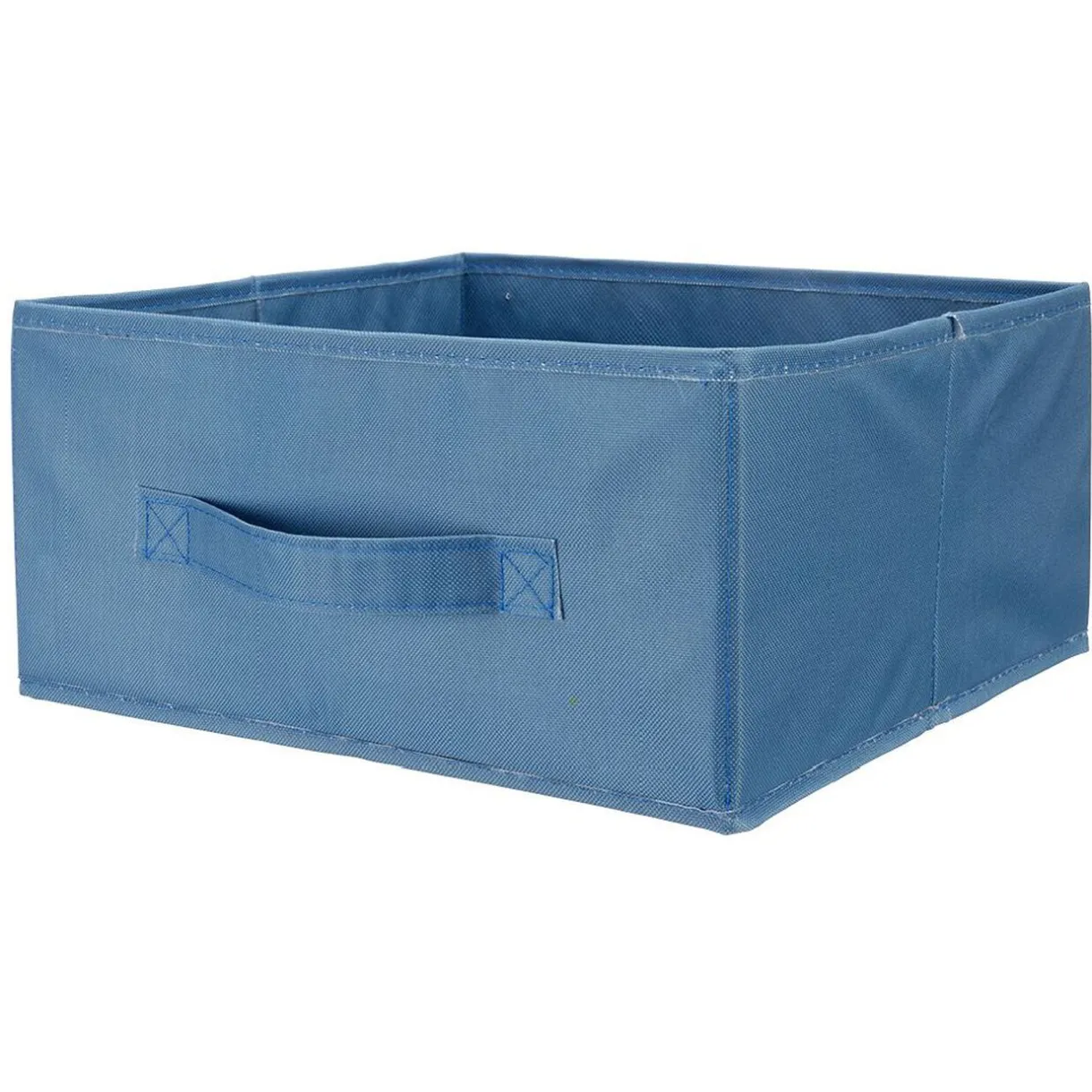 Rangement|Gifi Panière Box Cube 31x29x15cm bleu