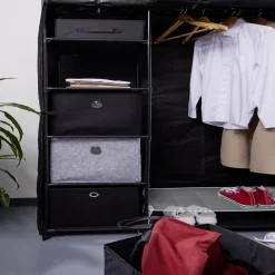 Rangement|Gifi Panière Box Cube 31x29x31cm feutrine gris