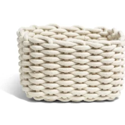 Rangement|Gifi Panière écrue tressée