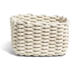 Rangement|Gifi Panière écrue tressée