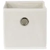 Entretien Du Linge|Gifi Panière cube de rangement 15x15x15 cm