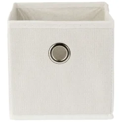 Entretien Du Linge|Gifi Panière cube de rangement 15x15x15 cm