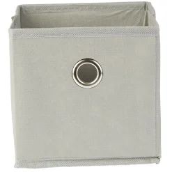 Entretien Du Linge|Gifi Panière cube de rangement 15x15x15 cm