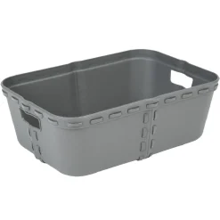 Rangement|Gifi Panière de rangement anthracite 1,3 L