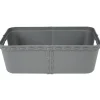 Rangement|Gifi Panière de rangement anthracite 3 L
