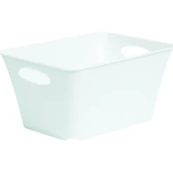 Rangement|Gifi Panière de rangement blanche 1,5 L