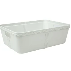 Rangement|Gifi Panière de rangement blanche 5 L