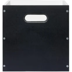 Rangement|Gifi Panière de rangement en pin finition ardoise