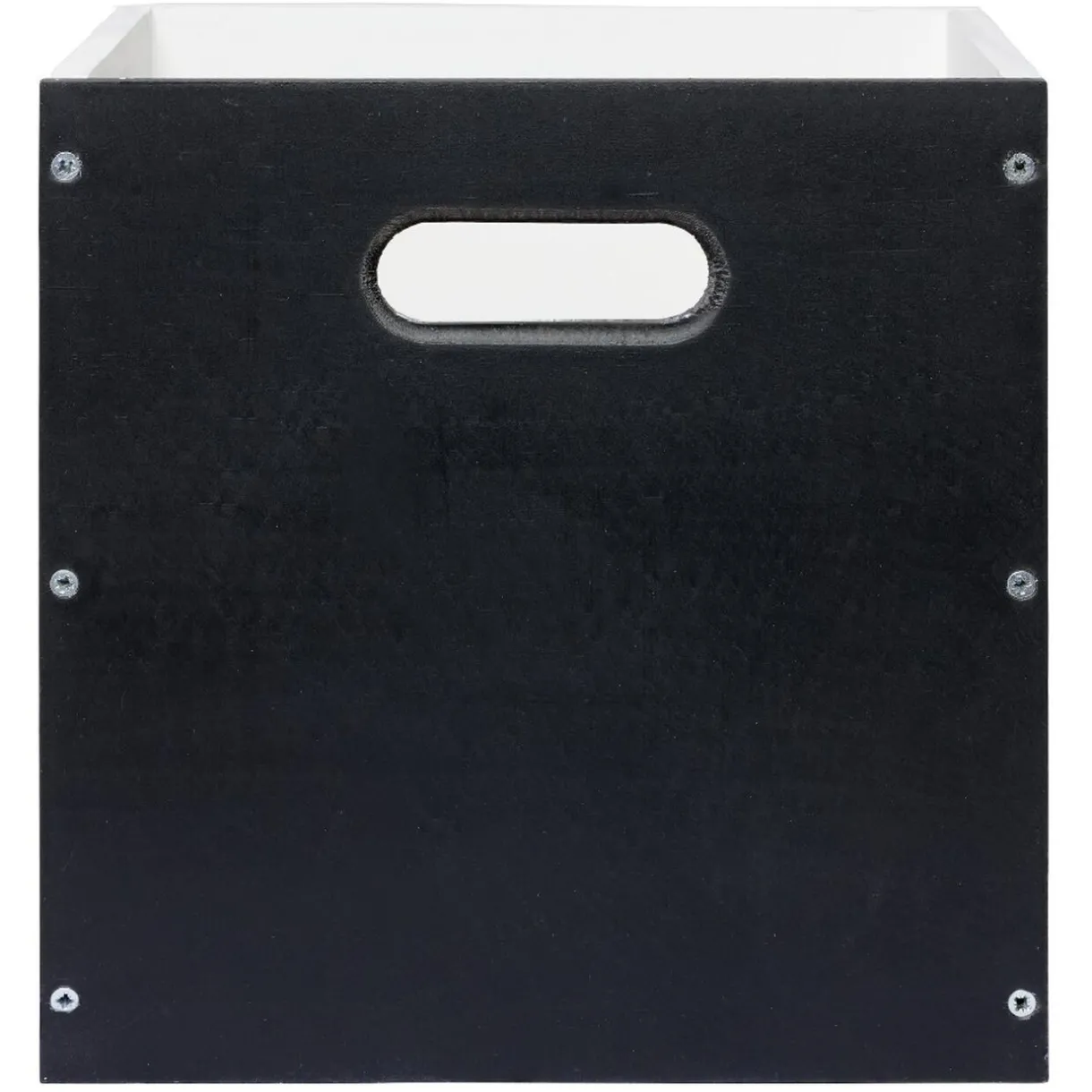 Rangement|Gifi Panière de rangement en pin finition ardoise