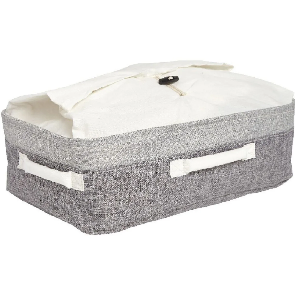 Rangement|Gifi Panière de rangement grise