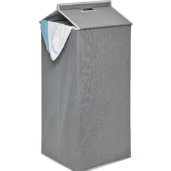 Rangement|Gifi Panière de rangement haute gris anthracite et gris clair